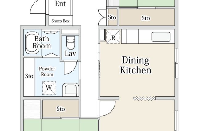 大場駅徒歩3分の中古マンション　コーポラス大場S4